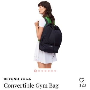 Beyond Yoga : Convertible Gym Bag